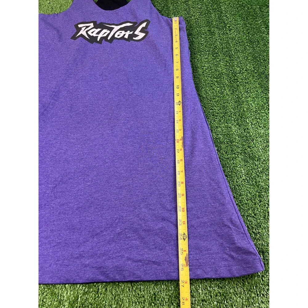 Mitchell & Ness Toronto Raptors Reversible Tank‎ Top Mens Large Purple Black NBA